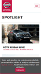 Mobile Screenshot of nissan.auto-impex.sk